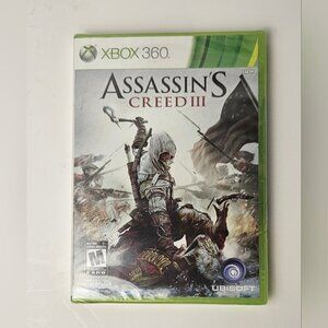 Xbox 360 Assassins Creed 3 Game Stop - Still Sealed